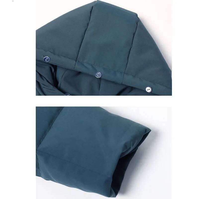 Size 5XL Mother Winter Coat With Fur Collar Elderly Cotton Womens Thicken Down Padded Jacket Hooded Parka