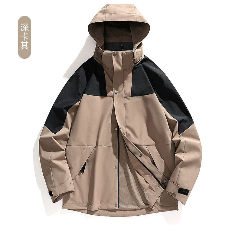 Ddmyoutdoor Spring And Autumn Outdoor New Trendy Stormtrooper Thin Double Piece Unisex Travel Mountaineering Windproof Coat Jackets