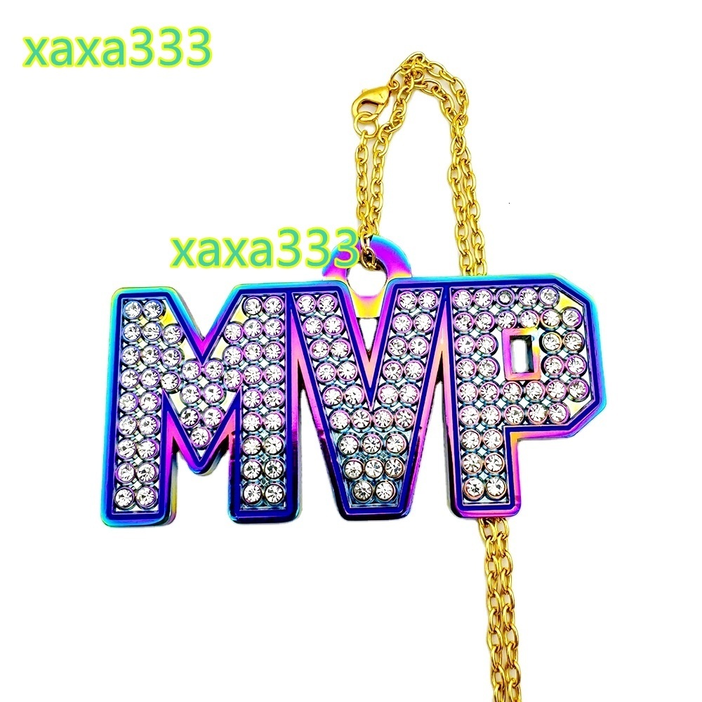 Custom Shiny Necklace MVP Chain for Award of Any Sport Championship Team Celebration