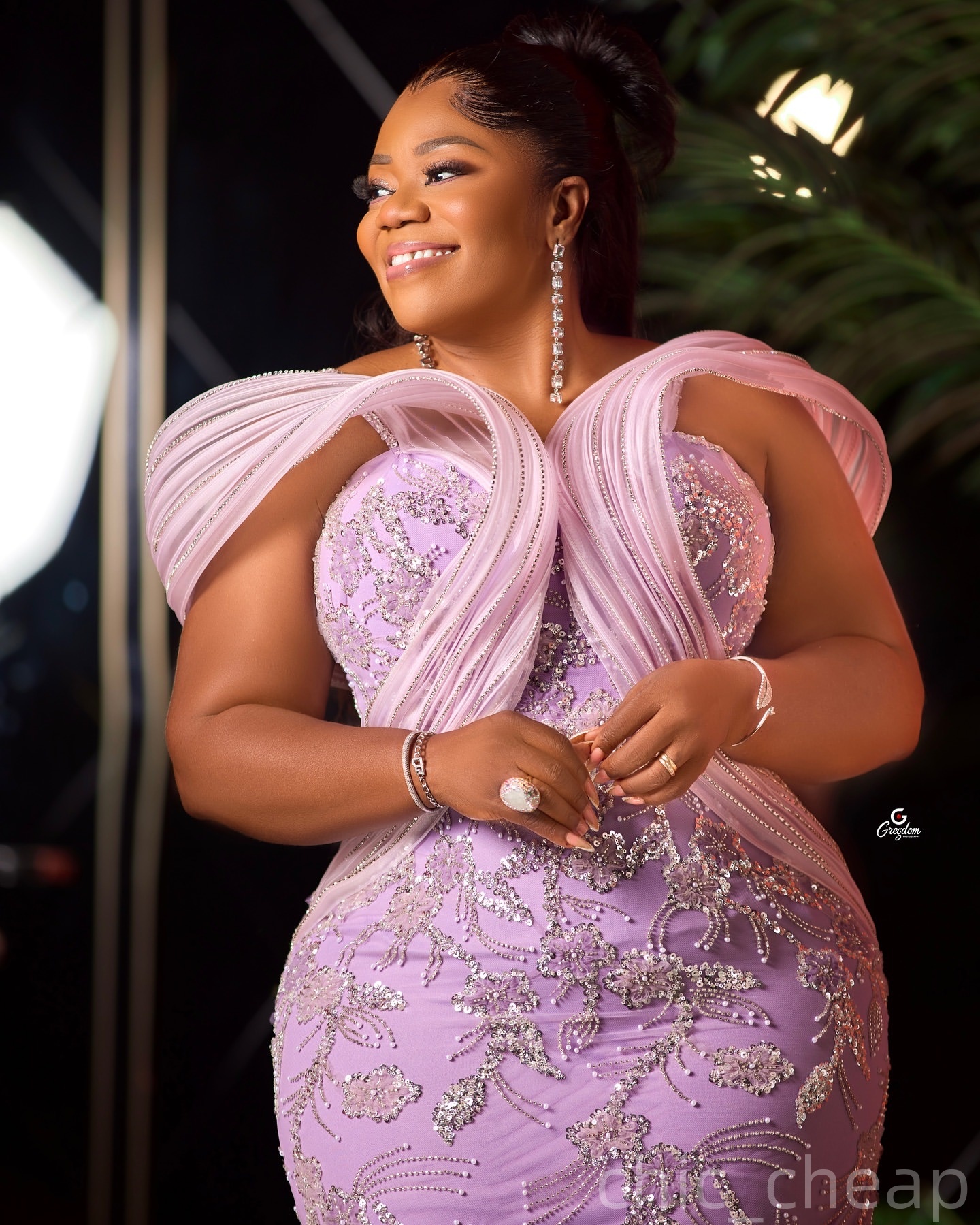 Mermaid Lilac Prom Dresses 2025 Floral Sequined Lace Beaded Stylish Evening Formal Party Second Birthday Engagement Gowns Plus Size Dress For Special 