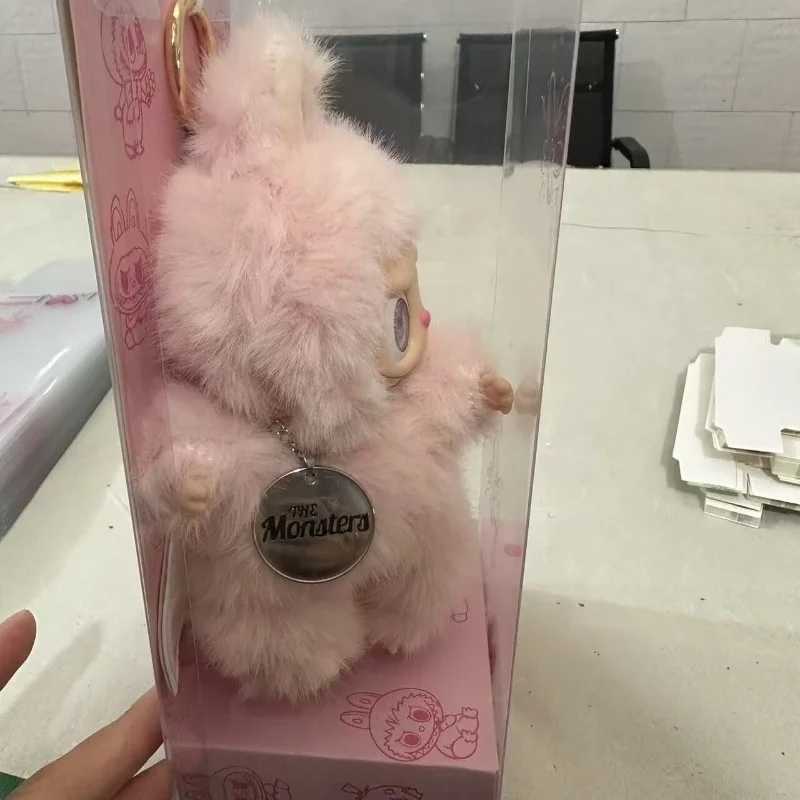 High Quality Zimomo Little Leader Labubu Change Baby Butterfly Pink Limited Edition Plush Vinyl Labubu Doll Pendant Gift X250606