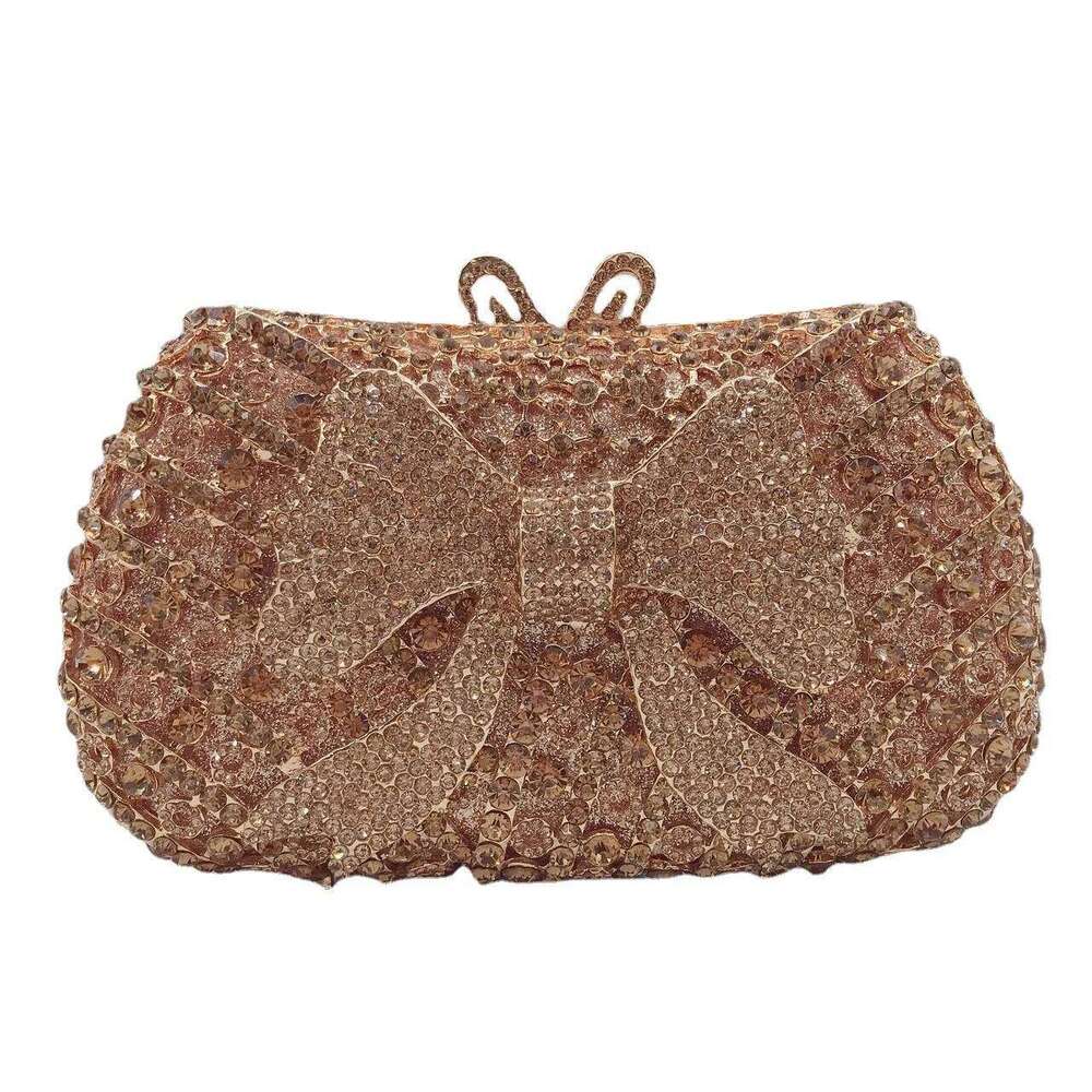 Dia with Crystal Day Clutch Lady Wallet Banquet Wedding Purse lady Casual Chain Cross body Bag Shoulder Bags for Party