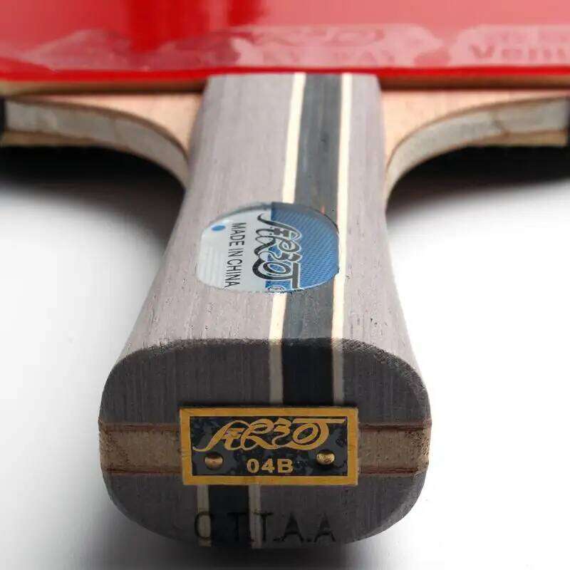Galaxy Yinhe 04B Table Tennis Rackets, Rubber, Ping Pong Paddle, Grip, Pure Wood, Loop Player, Original