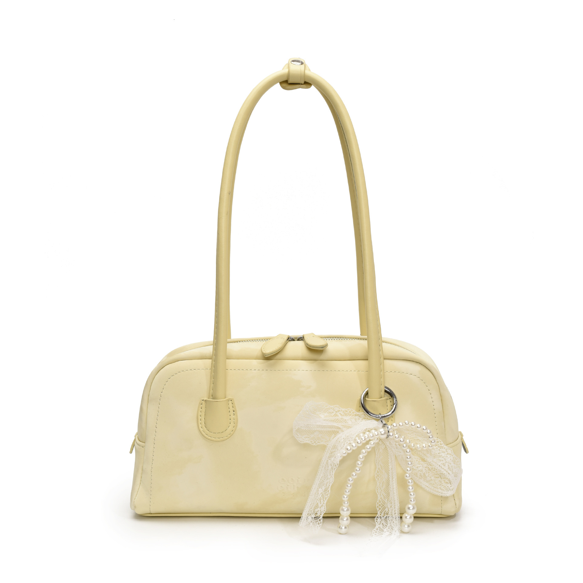 designer Niche Texture Fashion Single Shoulder Underarm Bag for Women 2025 New Spring Summer Large Capacity Commuter Handbag Bowling Ball Bag