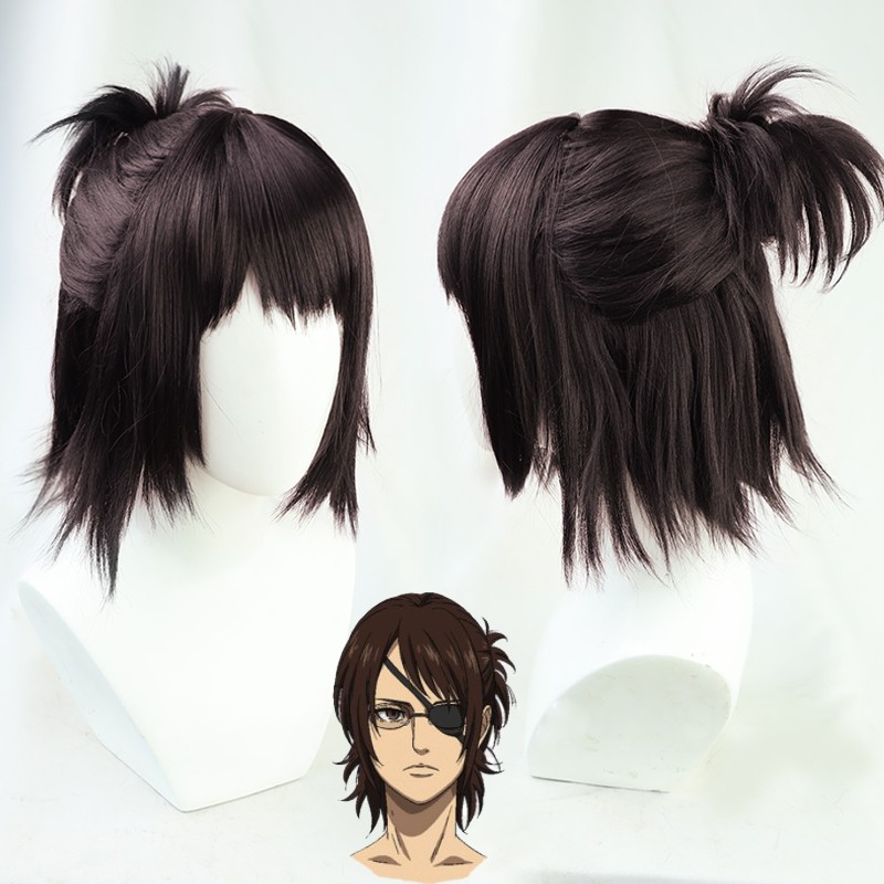 Free Man Attacking giants Sasha Braus Ymir Gabi Braun Hange Zoe cosplay wig