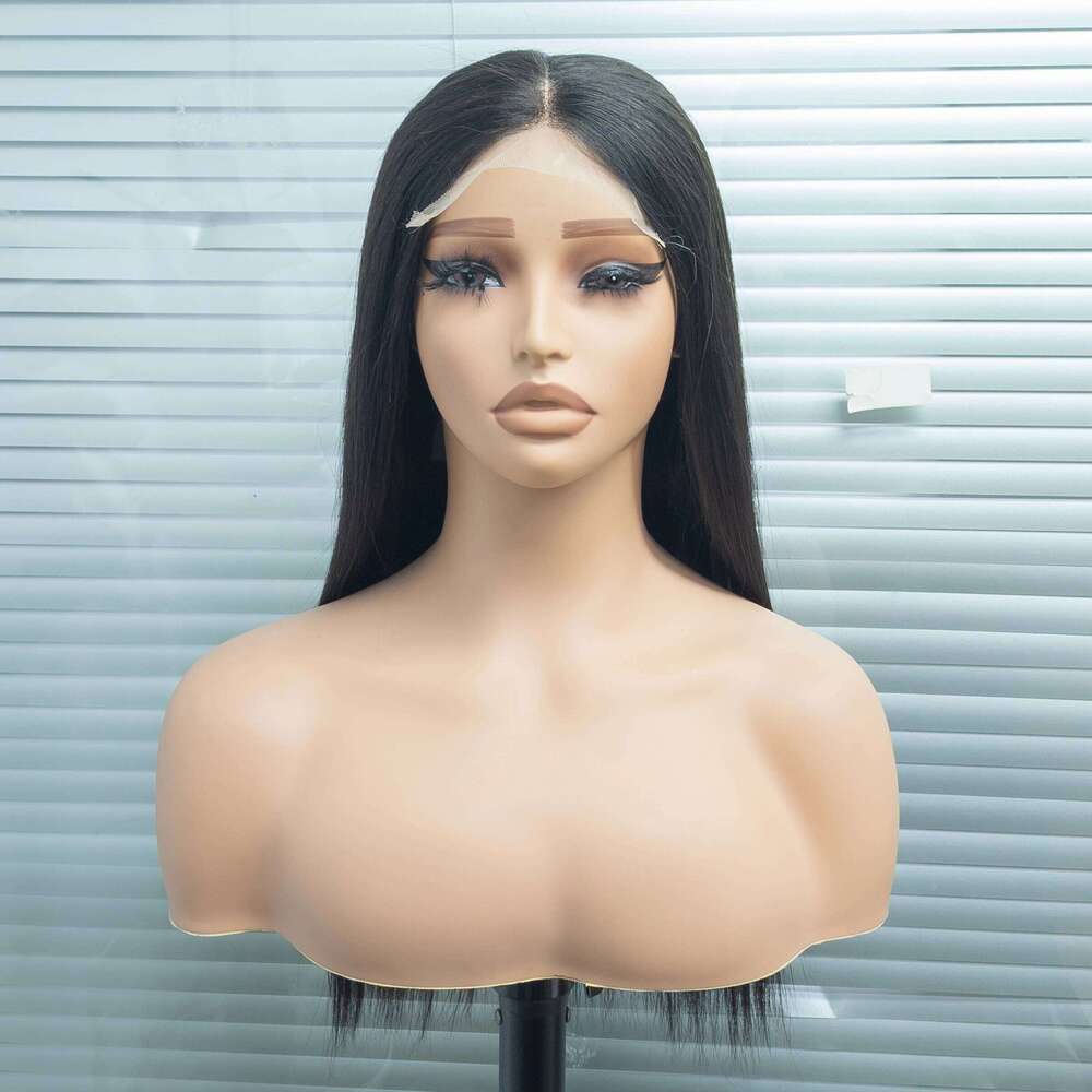 5x5 HD Closure Long Human Hair 300% High Density Lace 20" Vieamese Bone Straight Bob Wigs