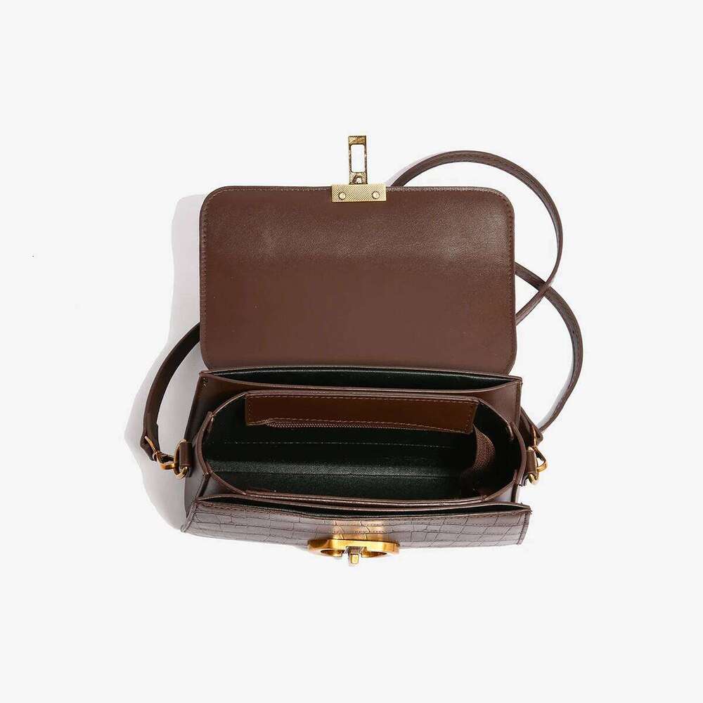 Small Leather Armpit Bags for Women, Chain Shoulder, Crossbody Bag, Ladies Vintage Underarm Handbags, Summer