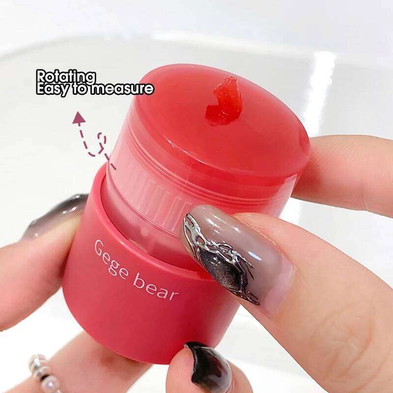 Gege bear Full Color Moisturizes Hydrating Korean Delicate Girl Lip Balm Cross Border Beauty free shipping