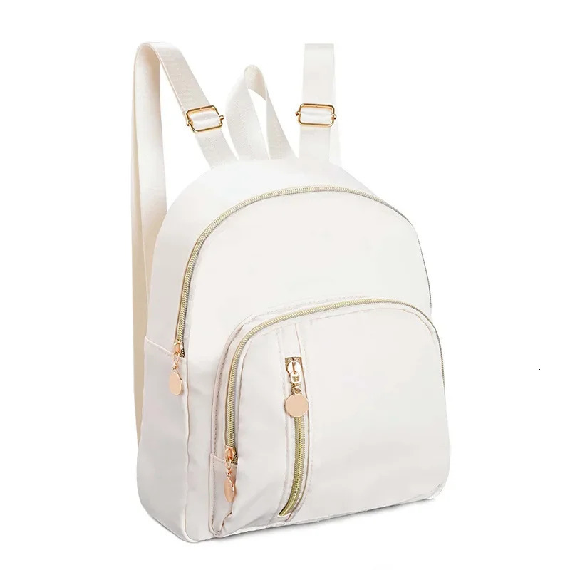 Beige Classic Large Capacity Backpack for Women Casual Backpack Fashionable Simple Backpack Bags for Women 250605