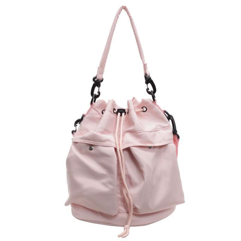 Korean Style Handbag Simple Trendy Women's Personality Large Capacity Fashion Shoulder Stylish Ins Casual Bucket Bag