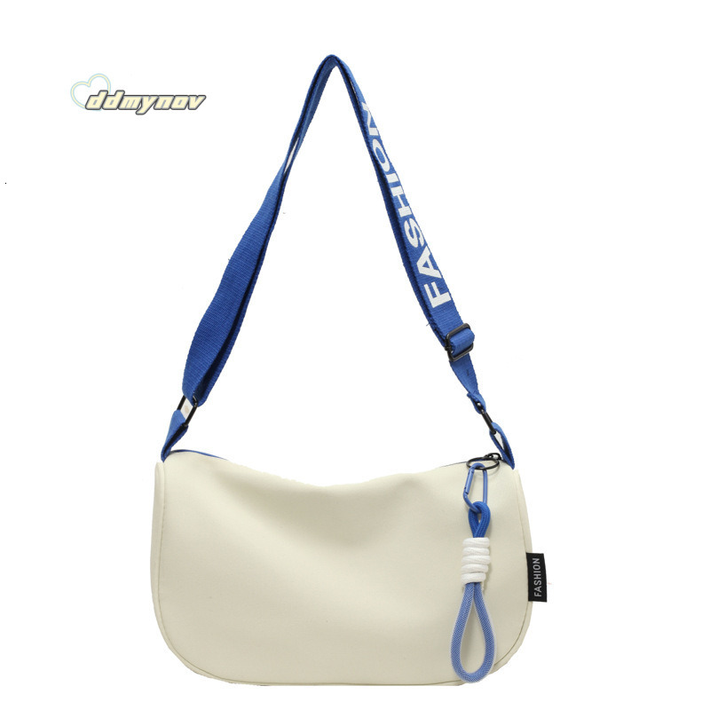 Waterproof Oxford Cloth Large Capacity Dumpling for Women, Niche New Versatile Sports Casual Crossbody with Lettering Shoulder Bag