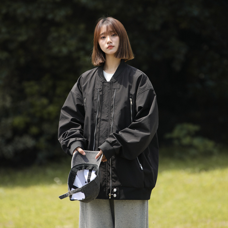 Ddmyoutdoor American Trendy Brand Top Spring Loose Casual Sports Men S And Women S Baseball Jacket Coat Jogging Suit