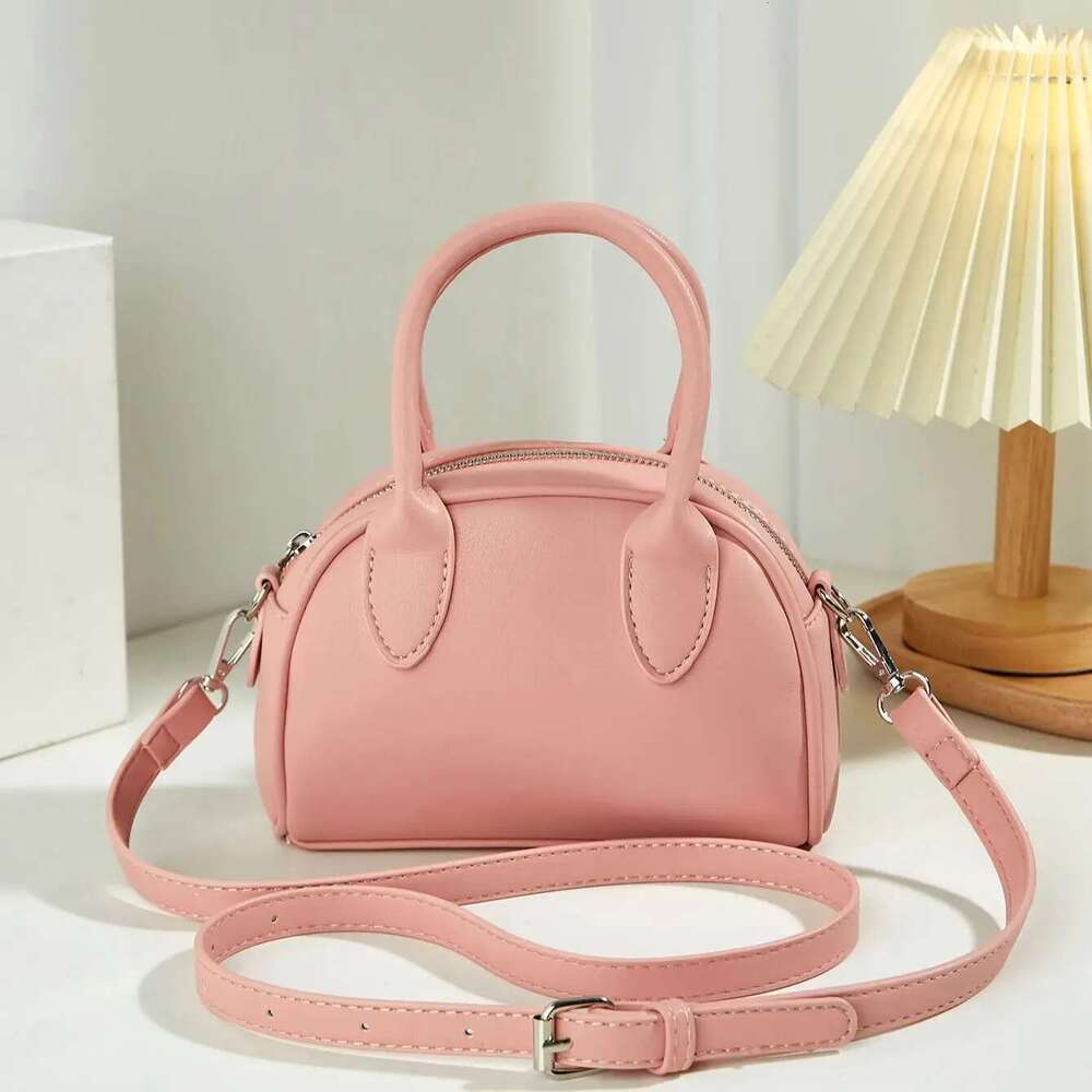 Fashion zipper anti theft small Boston manual bill of lading shoulder crossbody bag