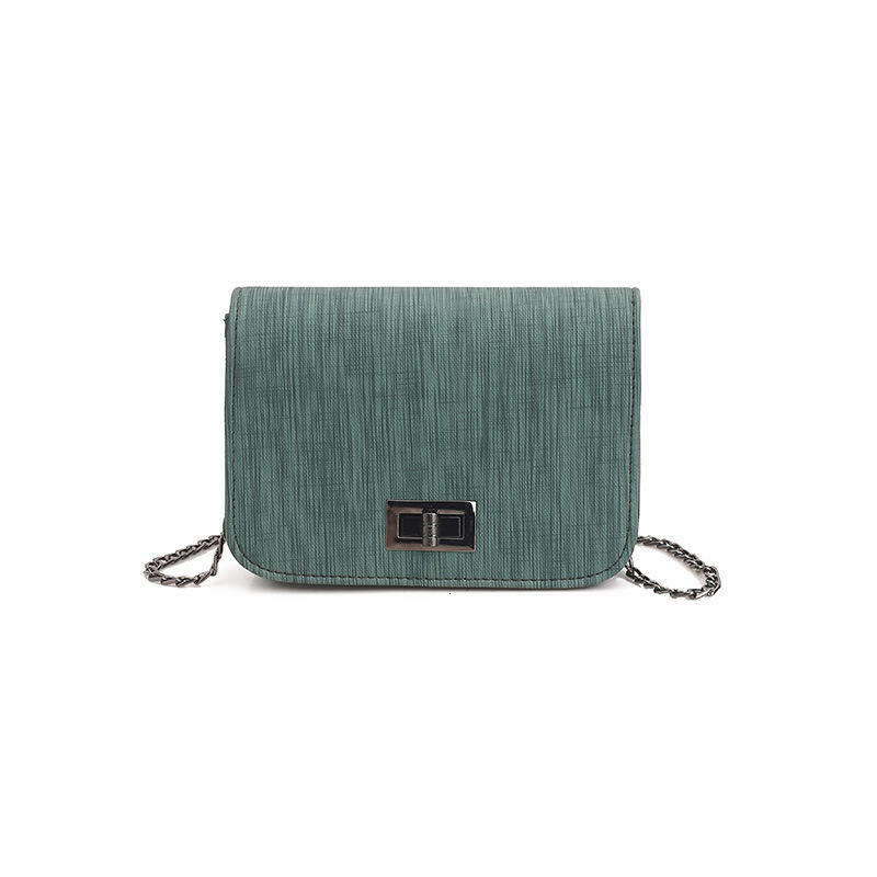 Top quality Brand High Quality New Style New Women's Small Square Bag with Turn Lock Chain Shoulder Bag Crossbody Bag Fashion Mini Bag New Free D