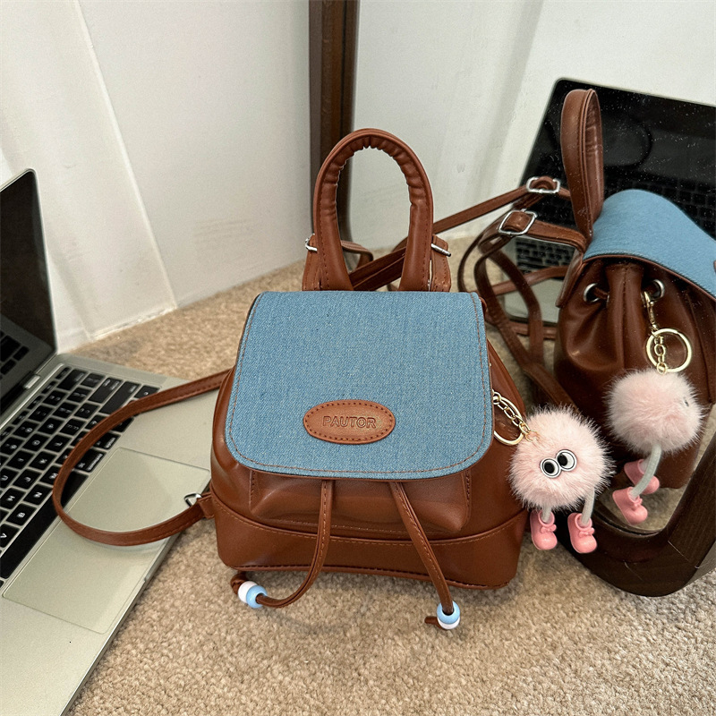 designer 2025 Early Autumn New Fashion Handbag Single Shoulder Double Shoulder Bucket Small Bag Women's Bag Supports and Mixed Orders