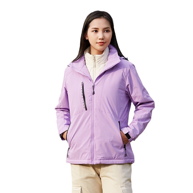 Ddmyoutdoor Outdoor Two Piece Set Men S Three In One Women S Cotton Vest Inner Waterproof And Warm Jacket Jackets