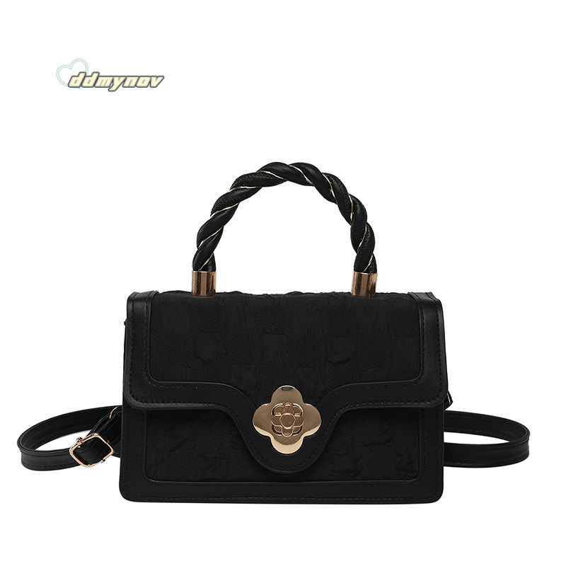 Fashion New Handheld Small Square for Women 2025 Summer Trend Live Streaming Shoulder Crossbody Bag ddmynov