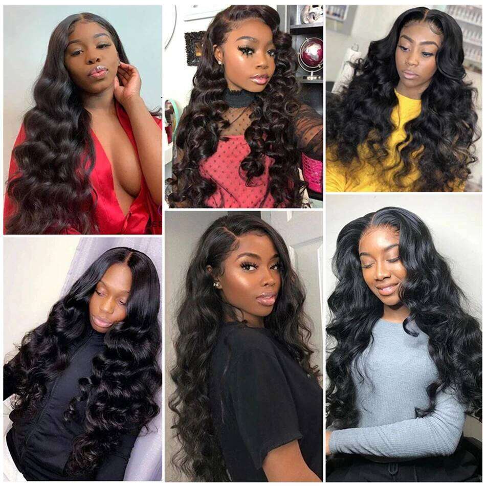 Peruvian Frontal Unprocessed Virgin Human Hair and 3 4 Deal Loose Wave Bundles With Closure