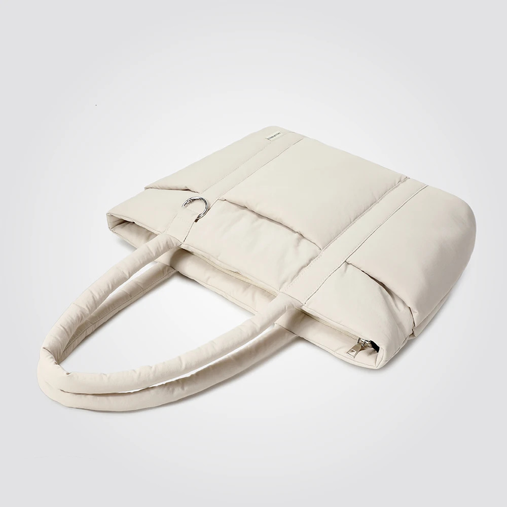 Ladies Large Capacity Shoulder Bag Laptop Case 15.6 16 inch Multi Pocket Lightweight Travel Handbag Shockproof Laptop Tote Bag 250603