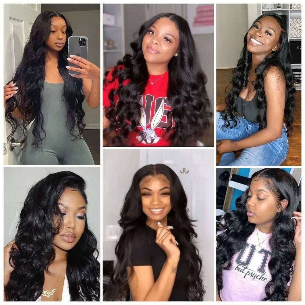 Body Wave 3 4x4 5x5 Transparent Lace Closure 100% Human Hair 13x4 Frontal With Bundles tissage bresilien