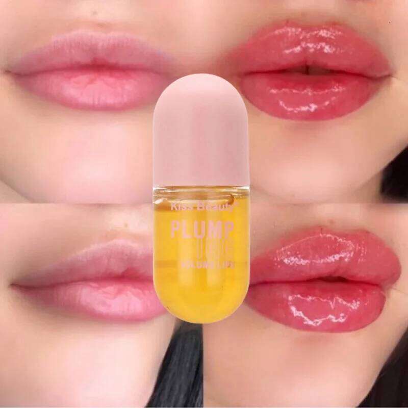 Free shipping Long Lasting Lip Plumper Oil Instant Volumising Enhancer Lip Serum Collagen Lips Volume Lipgloss Sexy Cosmetic Volume Increases