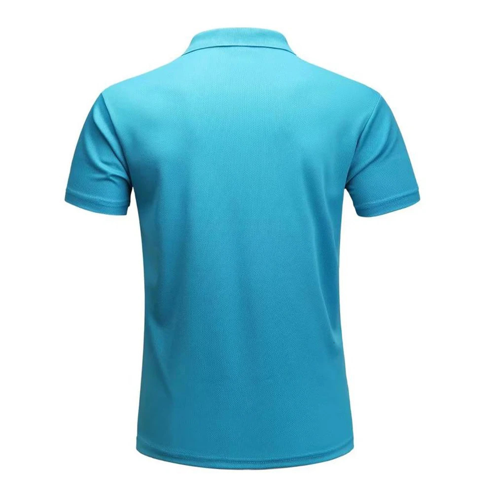 Summer Dry Fit Golf Polo T Shirt Men Breathable Dryfit Collar T-shirt Quick Shirts For Camisetas Polos Para Hombres 250605