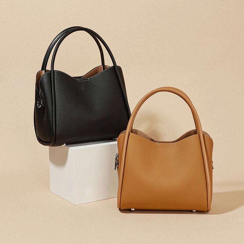 Designer Bags 2025 Women's Cow Real Leather Crossbody Bag Female Fashion Designer Shoulder Bags Ladies Natural Cowhide Casual Retro Handbags Luxu