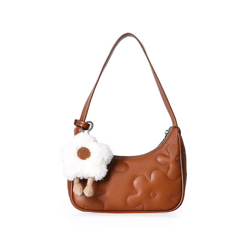 Free Shipping Designer Women's Bag 2025 New Simple One Shoulder Armpit Bag Summer Niche High-end French Stick Bag Handbag