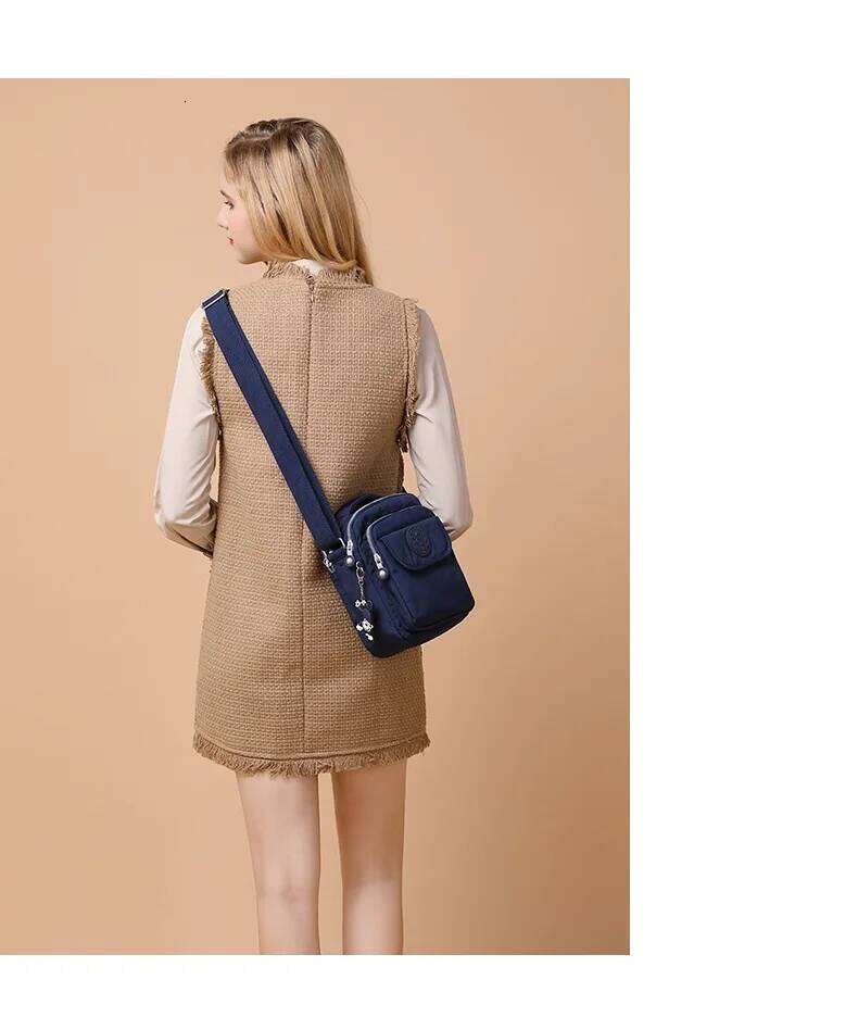 Tegaote High Quality Durable Lightweight Casual Men Women Shoulder Messenger Bag Cross Body Purse Black Red Grey Green Coffee