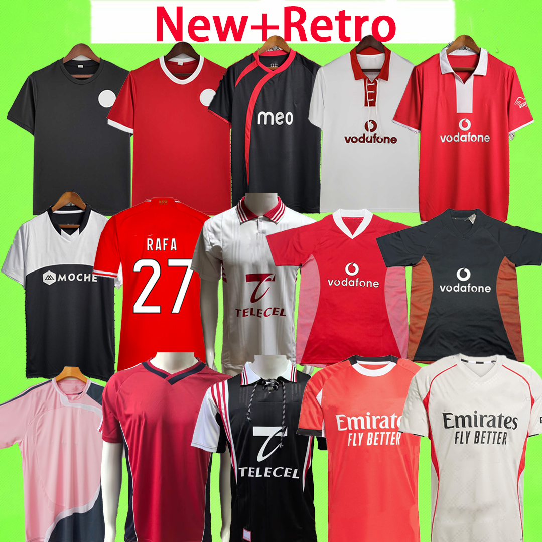 New + Retro benficas 25 26 27 soccer jerseys KIDS KIT Kokcu RAFA NERES RAMOS 2025 2026 2027 Football shirts T Vintage RUI COSTA SIMAO BFC 02 03 04 05 06 07 08 09 97 98 99 00 13 14