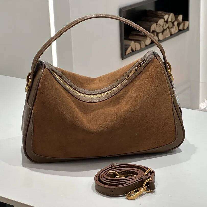 Designer Bags 2025 Women's Cow Genuine Leather Shoulder Bag Female Retro Soft Cowhide Crossbody Bags Ladies Fashion Design Handbags For Lady Luxu