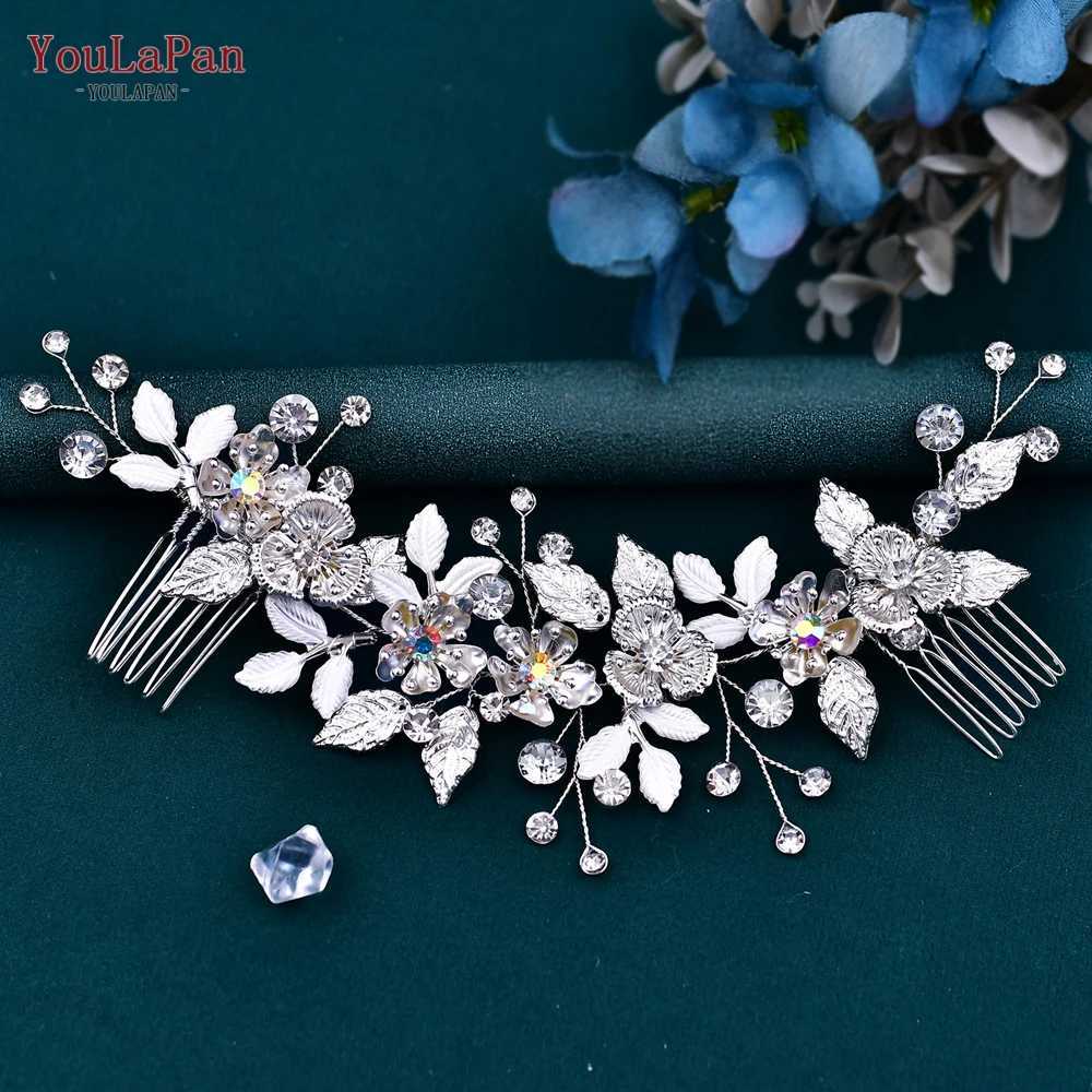 YouLaPan Woman Hair Comb Bridal Headdresses Wedding Hair Accessories Bride Tiara Hair Clip Pageant Headwear for Party HP523 Z250605