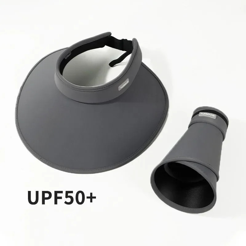 summer womens hat Ice silk large brim sun block hat UV protection all visor hat empty sun hat 250603