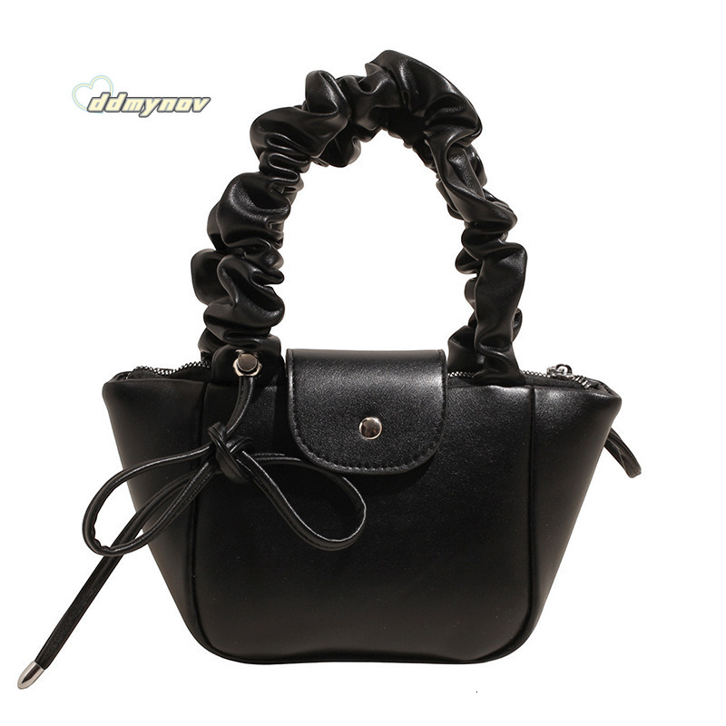 French Style Niche Pleated Dumpling for Women 2025 New High-end Fashion Handbag Commuter Underarm Shoulder Bag ddmynov
