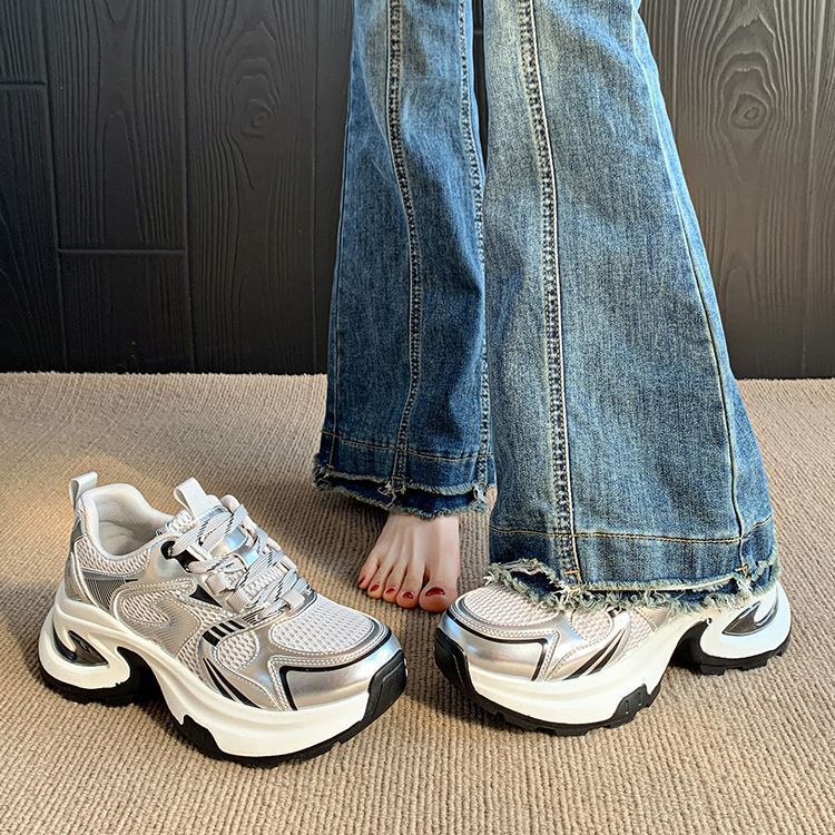 Fashionable Height Increasing Cm Dad Casual Shoes For Petite Women Spring Summer New Ins Trendy Casual Sneakers Women S Shoes Ddmysaturn