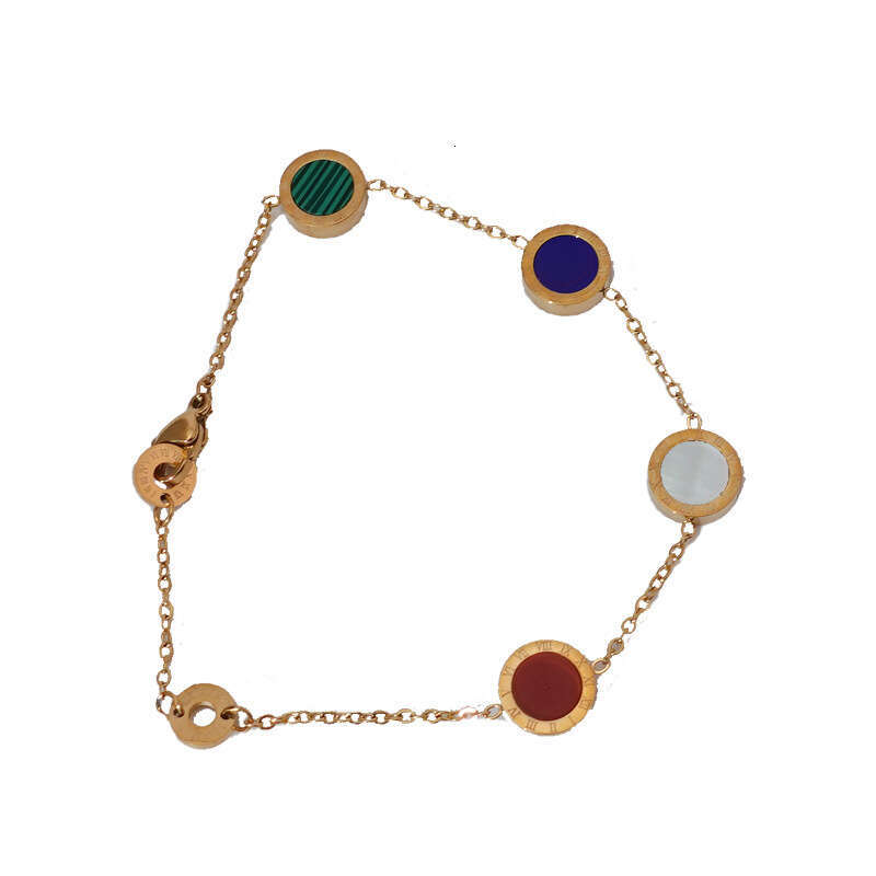 Four-Color Shell Bracelet 2023 New Fashion Minimalist Personality Ins Niche Design Non-Fading Jewelry