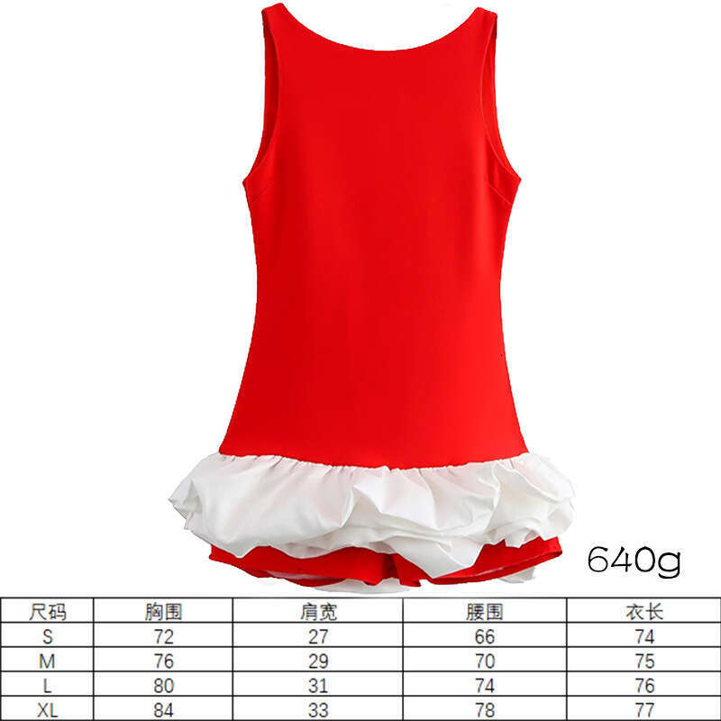 Mini Party Dress Women's Layered Short Skirt Slim Fit Decorated Pool Long Sleeve Style B5