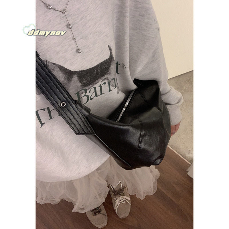 Niche Underarm for Women 2024 New Large Capacity Dumpling Simple Versatile Shoulder Crossbody Bag ddmynov