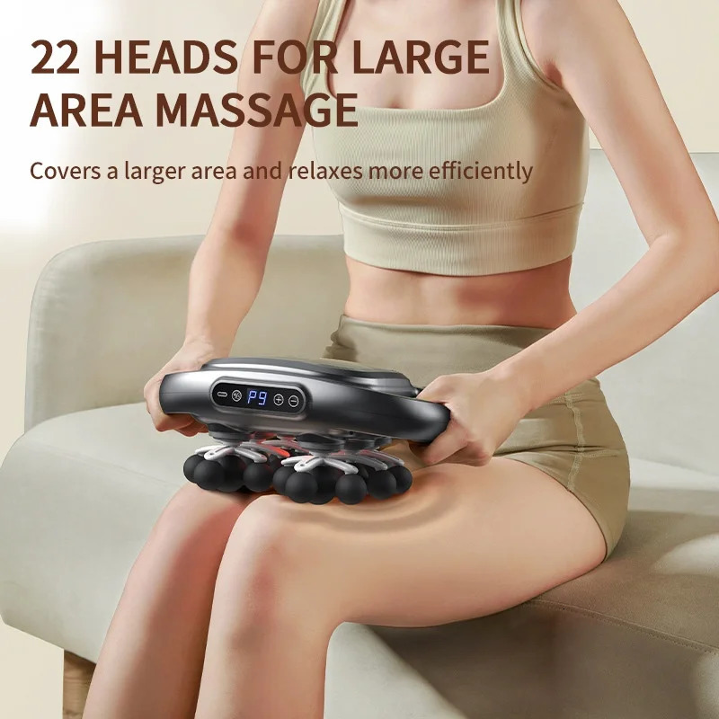 Jinkairui24 Massage Heads Massage Gun Deep Tissue Muscle Professional Grade High Quality Wireless Frequency Vibration Masajeador 250605