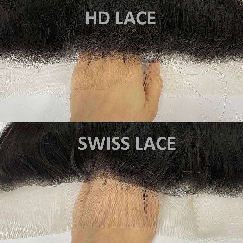 Ali Queen HD Lace 3/4Pcs Brazilian Body Wave Remy Hair Bundles With 4x4/5x5 Free Part Closure