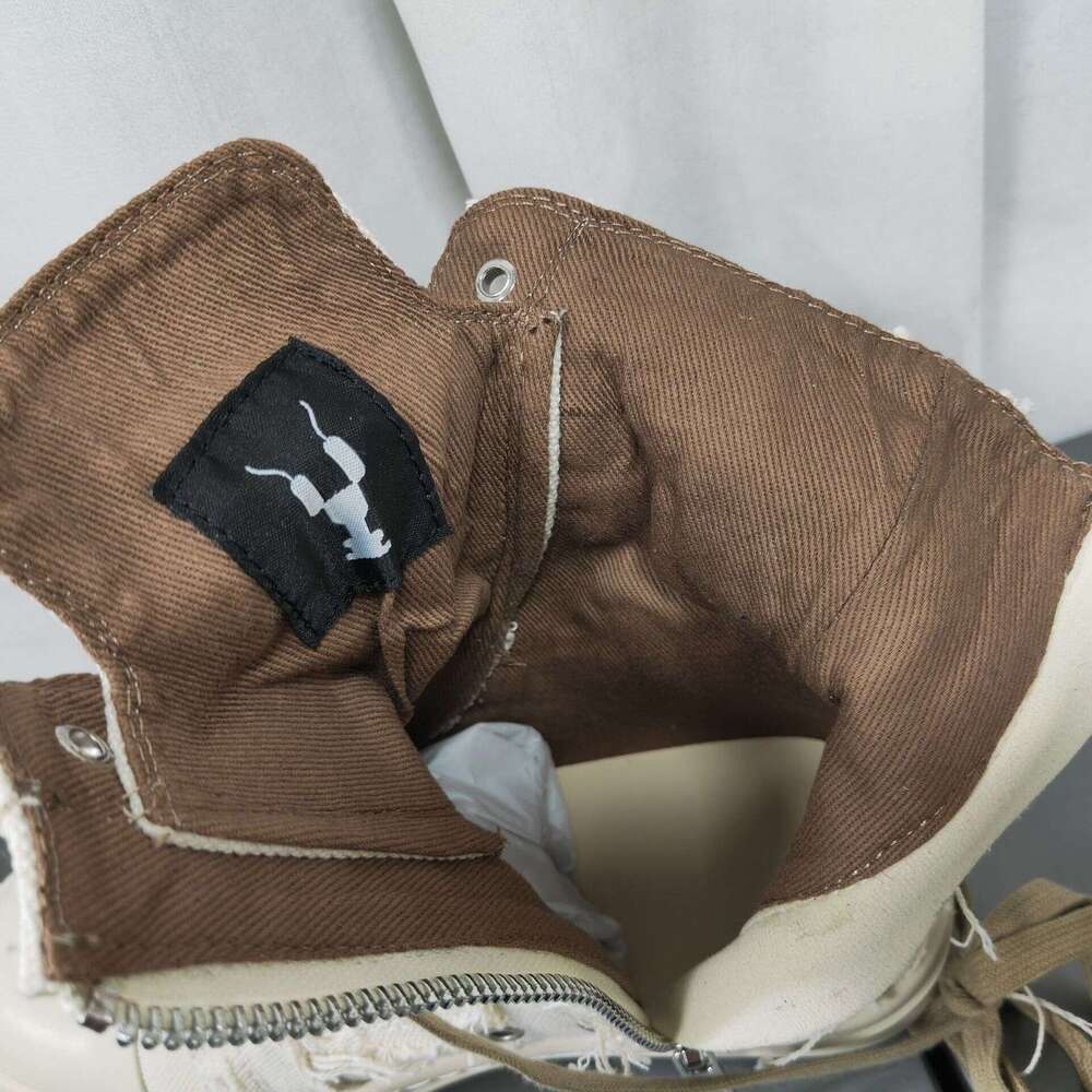 2025 Summer New Thick-Soled Casual Men's with Tassels, Comfortable Lace-Up Canvas Sneakers, Breathable High-Top Single Shoes