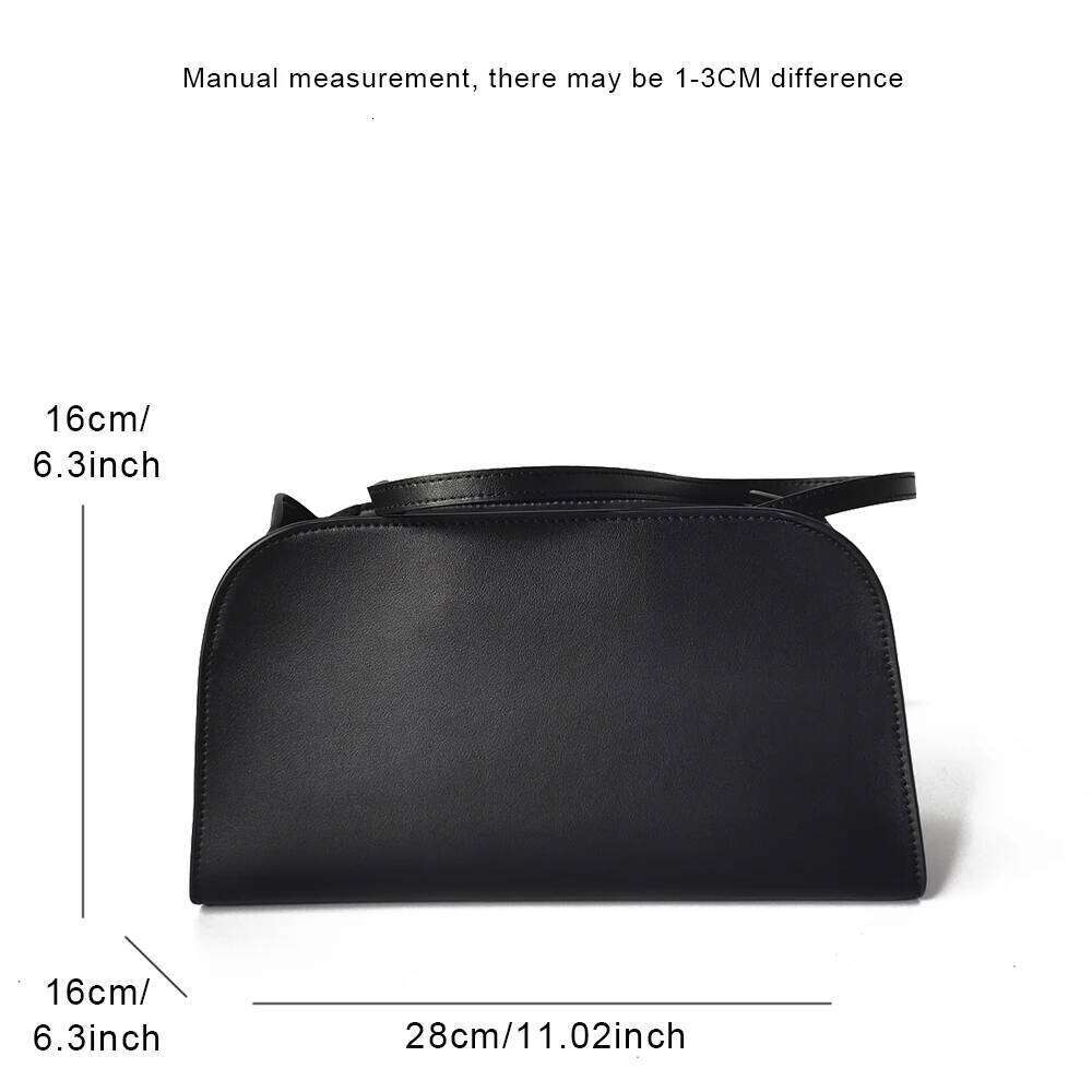 Custom First Letter Gold Stamping Women's Genuine Leather Shoulder Head Layer Cowhide Fashion Versatile Commuting Bag