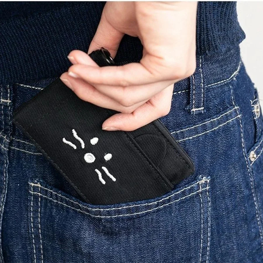 Cute Women Coin Purse Card Simplicity Cartoon Korean Fashion Wallet Holder for Girls Portable Small Storage Bag Gift 250605