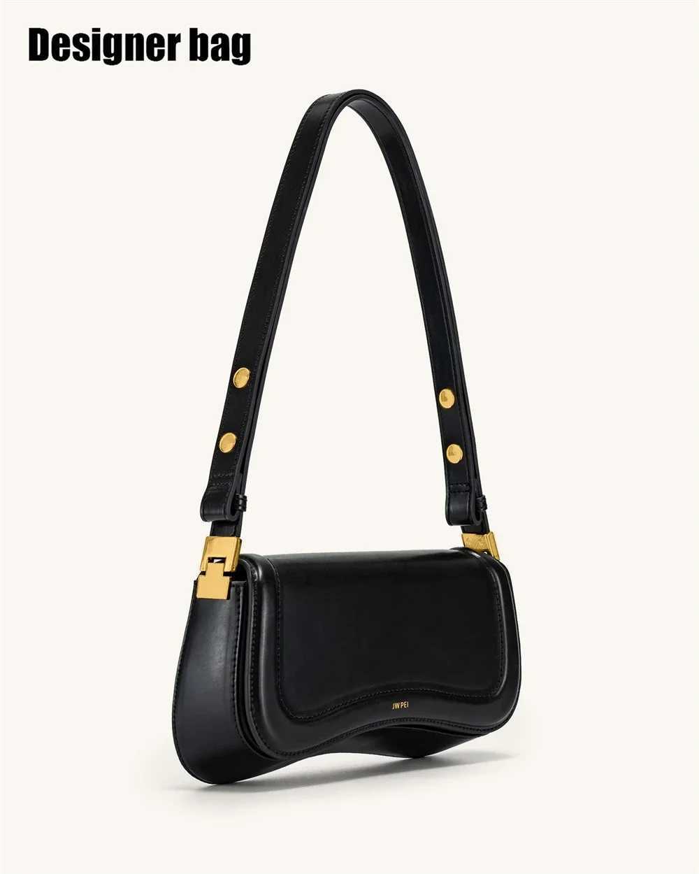 JW PEI Niche Designer New Tide Fashion Light Luxury Crossbody Brand Bag Retro Baguette Bag Commuter Bag Underarm Handbag M250606