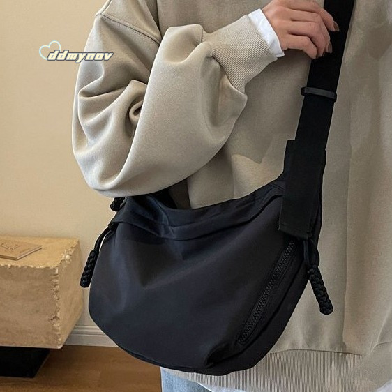 Trendy Oxford Cloth Crossbody Women 2024 New Casual Shoulder for Students Class Commuting Dumpling Bag ddmynov