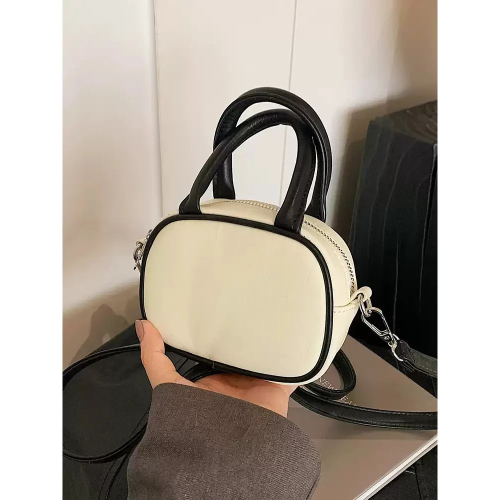 Mini Bag for Women Female Fashion Frosted PU Solid Color Crossbody Bags Autumn Winter Lipstick Daily Commute Handbags 250605