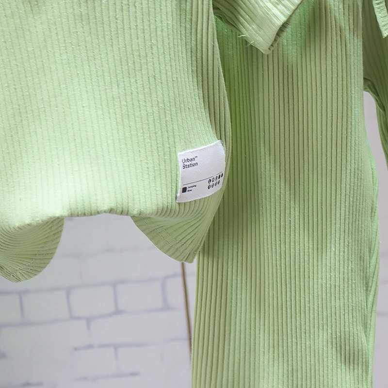 New Summer Baby Girl Clothes Suit Children Fashion Solid T-Shirt Pants 2Pcs/Sets Toddler Casual Costume Infant Kids Tracksuits R250606