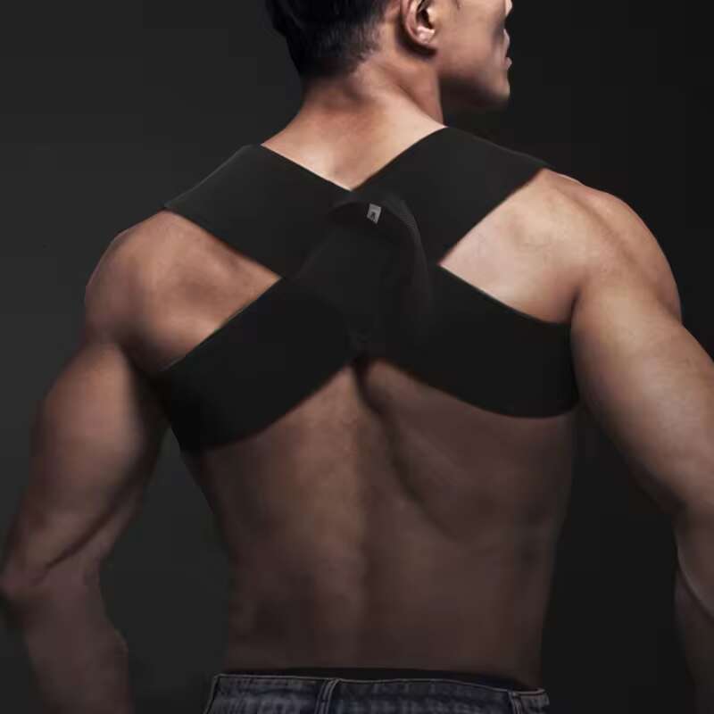 DHGadges Posture Corrector Shoulder Back Brace Support Adjustable Belt for Men and Women Spine Alignment Pain Relief