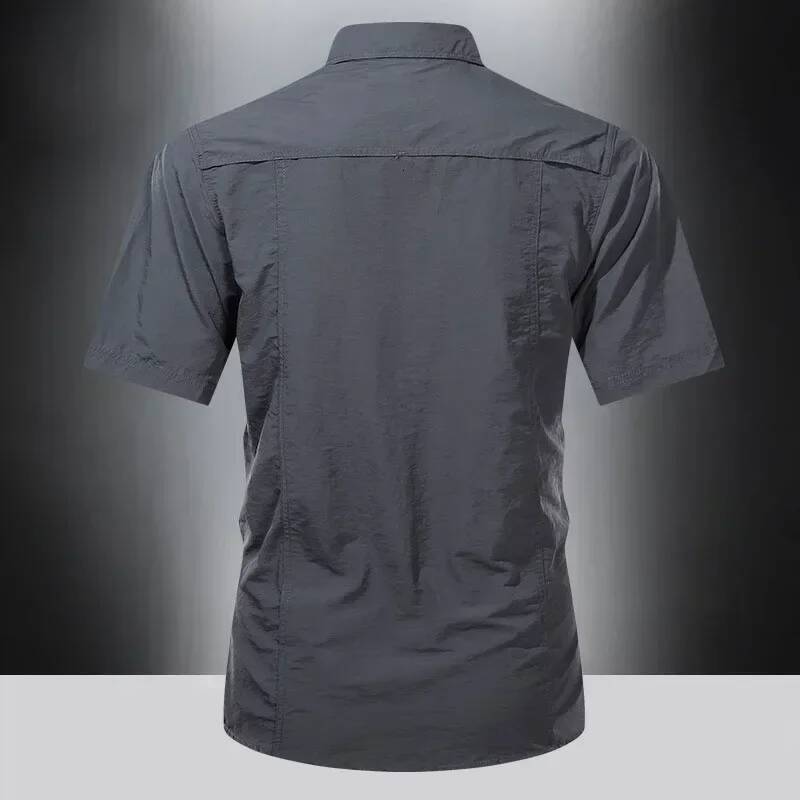 Ddmyoutdoor Summer Hiking T Shirts Short Sleeve Combat Tactical Shirt Quick Dry Camping Fishing Shirts Male Hunting Climbing Outfit Jogging Suit
