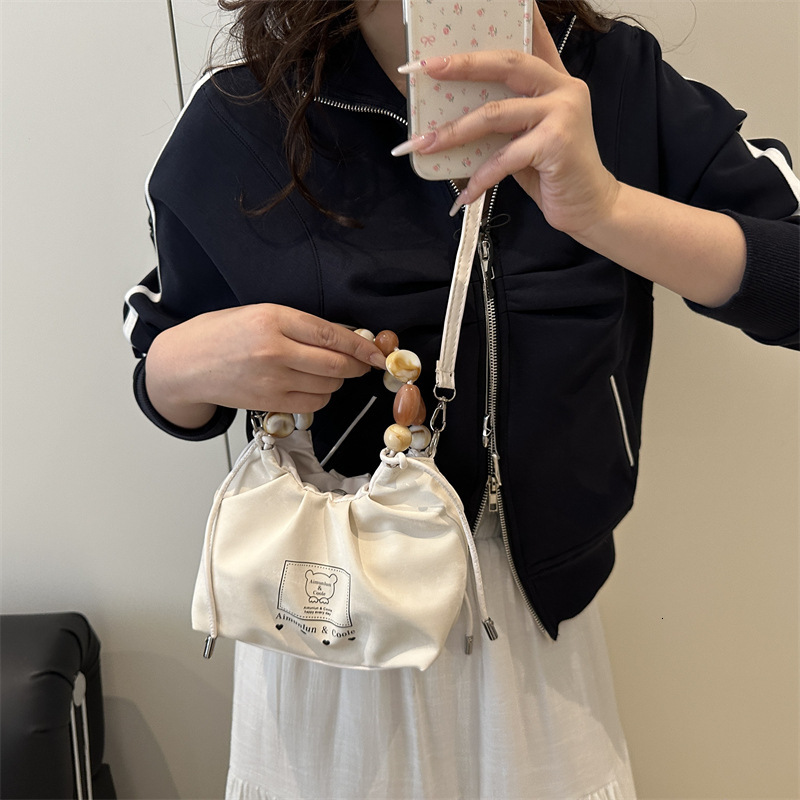 designer 2025 Fashion Trendy Unique Design Bucket Bag Spring New Textured Women's Casual Shoulder Crossbody Bag